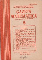 Gazeta matematica, Nr. 5/1985