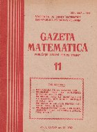 Gazeta Matematica, 11/1980
