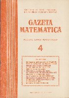 Gazeta Matematica, Nr. 4 - Aprilie 1977