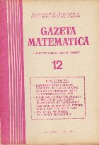 Gazeta Matematica, Nr. 12 - Decembrie 1975