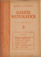 Gazeta Matematica, Nr. 2 - Februarie 1977