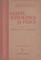 Gazeta matematica fizica 1/1957