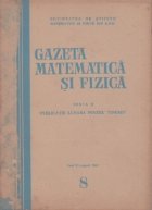 Gazeta matematica fizica 8/1960