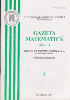 Gazeta Matematica, Nr. 1 - Ianuarie 2007