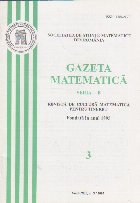 Gazeta Matematica, Nr. 3 - Martie 2007