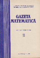 Gazeta Matematica, Nr. 11 - Noiembrie 1974
