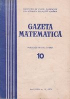 Gazeta Matematica Octombrie 1974