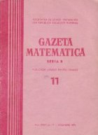 Gazeta matematica, Seria B, Noiembrie 1973