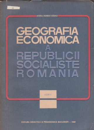 Geografia economica a Republicii Socialiste Romania - harti