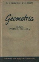 Geometria Manual pentru clasa