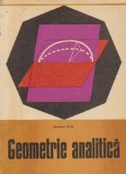 Geometrie analitica Editia III