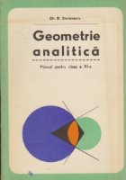 Geometrie analitica manual pentru clasa