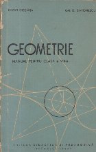 Geometrie Manual pentru clasa VIII
