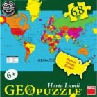 GEOPUZZLE HARTA LUMII