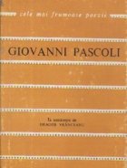 coperta Giovanni Pascoli - Versuri