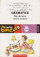 GRAMATICA FISE LUCRU PENTRU CLASA