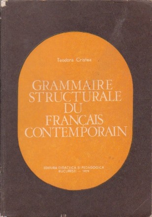 Grammaire Structurale du Francais Contemporain