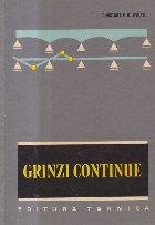 Grinzi continue - Tabele de calcul (Editie 1965)