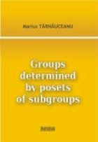 Groups determined posets subgroups