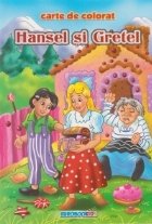 Hansel si Gretel - Carte de colorat + poveste (format B5)