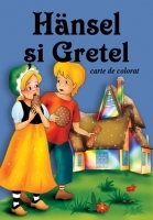 Hansel si Gretel. Carte de colorat