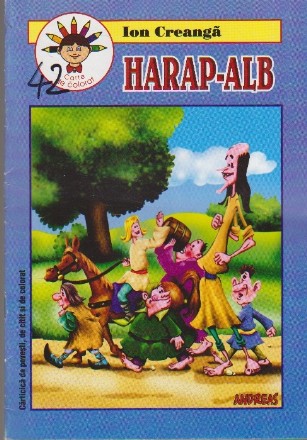 Harap-Alb. Carte de colorat