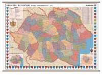 Harta Romania Interbelica (1938) - harta de perete personalizata - Print Digital