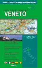 Harta rutiera Venezia (Scara 1:200.000)