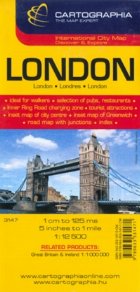 Harta turistica si rutiera Londra