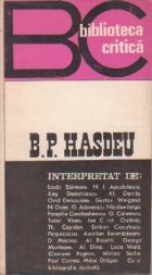 B.P.Hasdeu interpretat de...