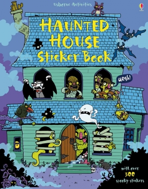 Haunted house sticker book