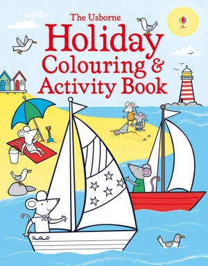 Holiday colouring and activity book