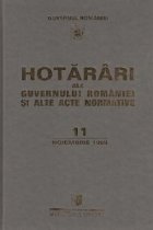 Hotarari Guvernului Romaniei alte acte