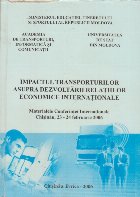 Impactul Transporturilor asupra Dezvoltarii Relatiilor