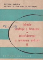 Indreptar metodologic documentar balneofizioterapie recuperare