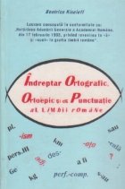 coperta Indreptar ortografic, ortoepic si de punctuatie al limbii romane