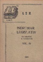 coperta Indrumar legislativ cu adnotari si comentarii 1 Septembrie - 31 Decembrie 1990