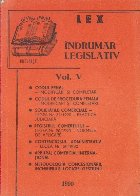 coperta Indrumar legislativ cu adnotari, comentarii si practica judeiciara, Volumul V