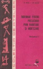 Indrumar pentru prelucrari prin rabotare