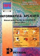 Informatica aplicata - Manual pentru liceele de informatica, Clasa a XII-a