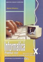 coperta Informatica-profilul real (specializarea: matematica-informatica,intensiv informatica)(clasa a X-a)