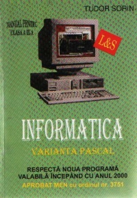 Informatica - Varianta Pascal, Manual pentru clasa a IX-a