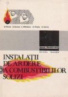 Instalatii ardere combustibililor solizi