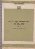 Instalatii interioare cladiri Volumul (Colectie