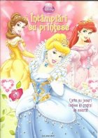 coperta INTAMPLARI CU PRINTESE - CARTE CU JOCURI LOGICE SI PAGINI DE COLORAT