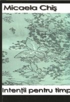 coperta Intentii pentru timp