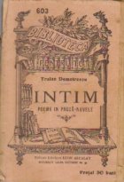 Intim Poeme proza nuvele (editie