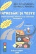 INTREBARI TESTE PENTRU OBTINEREA PERMISULUI