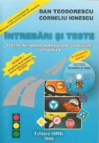 Intrebari teste pentru obtinerea permisului