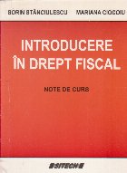 Introducere in Drept Fiscal. Note de curs
